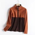 FREDD MARSHALL Men's 1/4-Zip Technical Fleece Pullover — Anti-Pill Hiking Mid-Layer