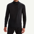 FREDD MARSHALL Men's Thermal 1/4-Zip Base Layer — Quick-Dry Moisture-Wicking Top — View 2