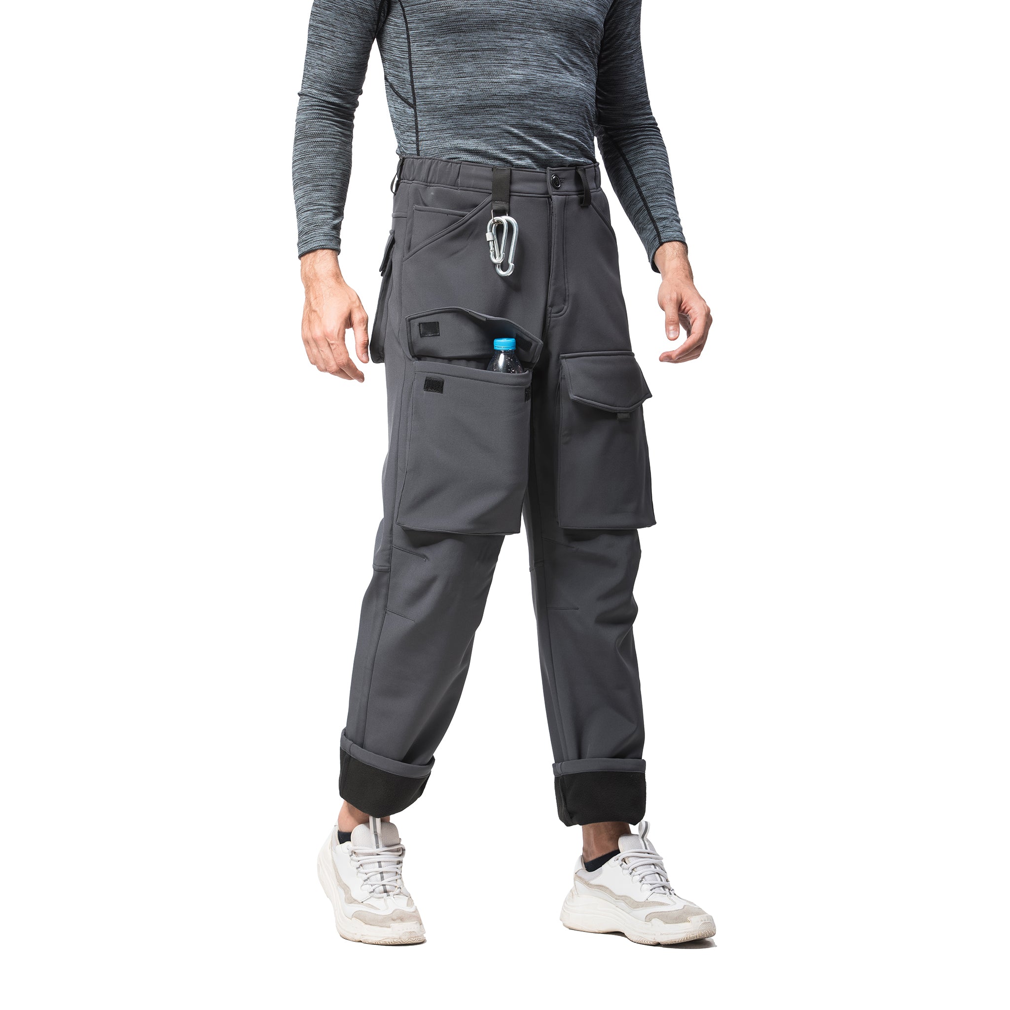 FREDD MARSHALL Gamma-Trail SL Men's Softshell Hiking Pants — Technical, Slim-Fit — 视图 2