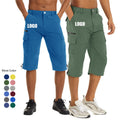 FREDD MARSHALL Men's Lightweight Cargo Hiking Shorts — Waterproof Zip-Pocket — View 2