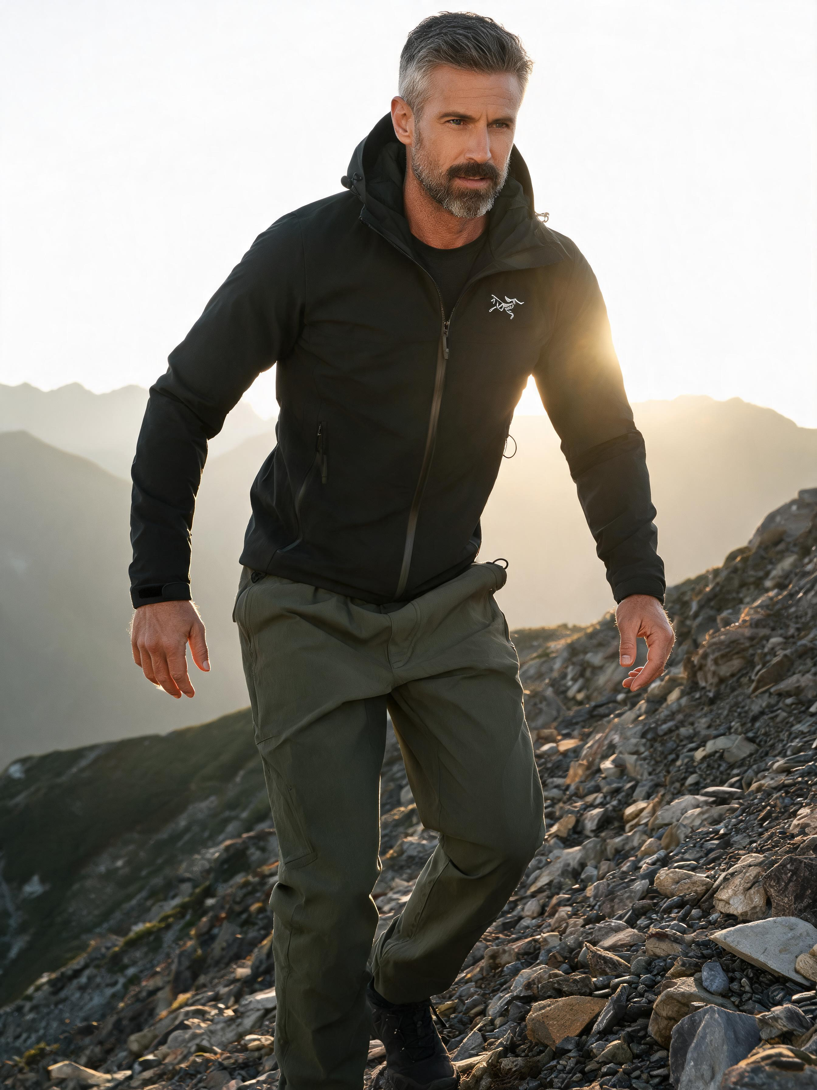 Windproof Hiking Pants — Water-Resistant Stretch Trousers
