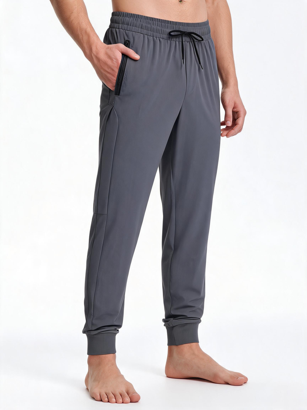 Men's Quick-Dry Cuffed Jogger Pants