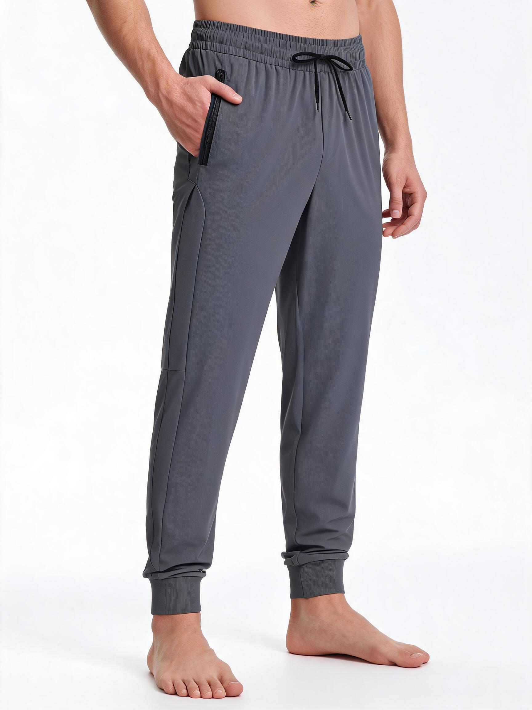Men's Quick-Dry Cuffed Jogger Pants