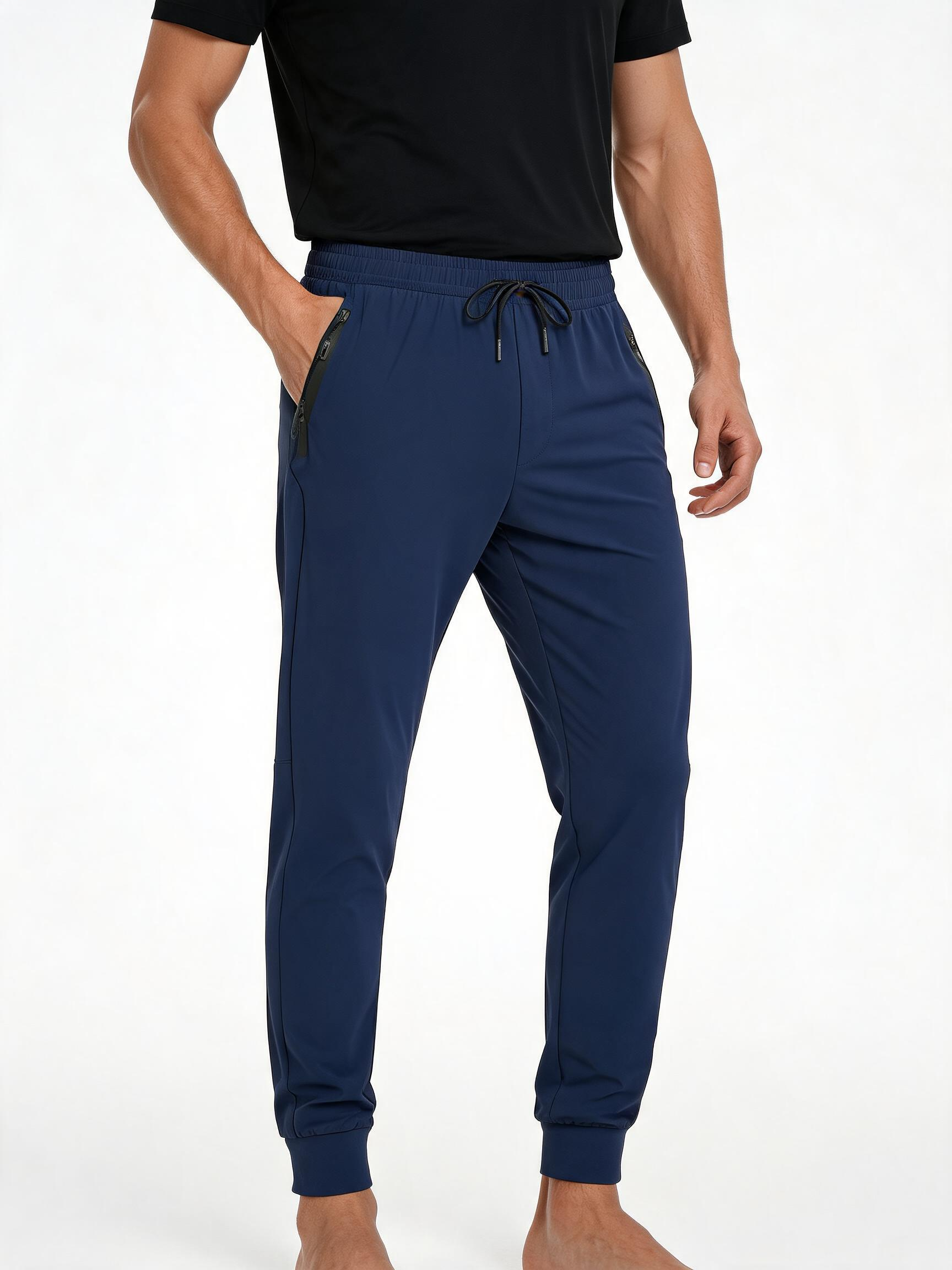 Men's Quick-Dry Cuffed Jogger Pants