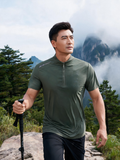 Ice-Silk Quick-Dry Short-Sleeve Performance Tee