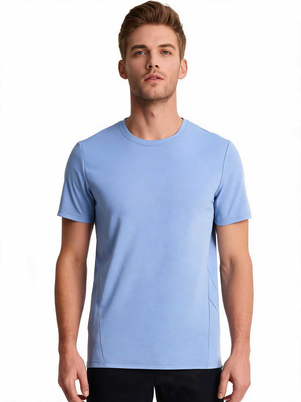 Seamless Ice-Silk Quick-Dry Short-Sleeve Tee
