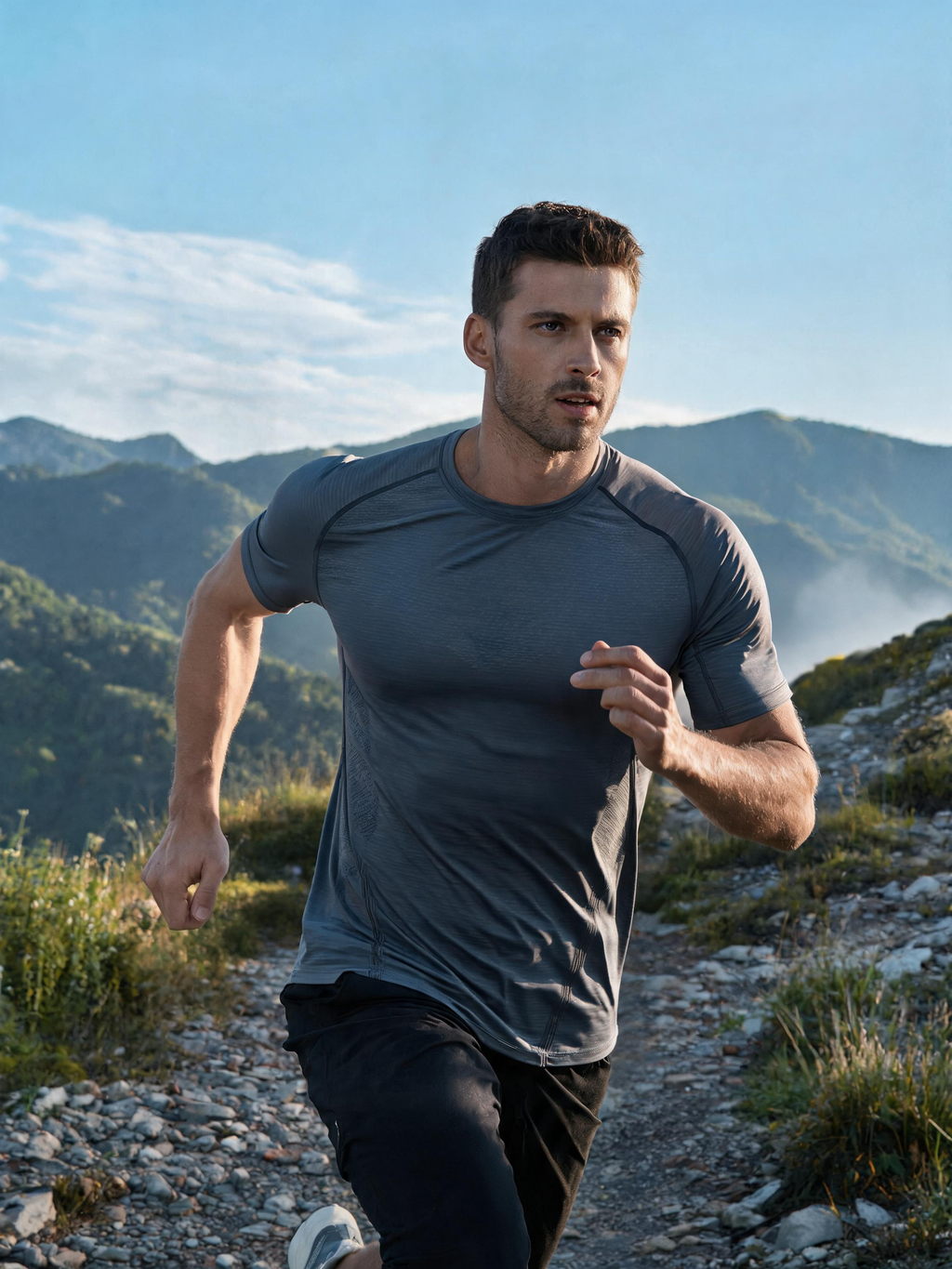 Quick-Dry Performance Tee — Cooling Stretch Short Sleeve