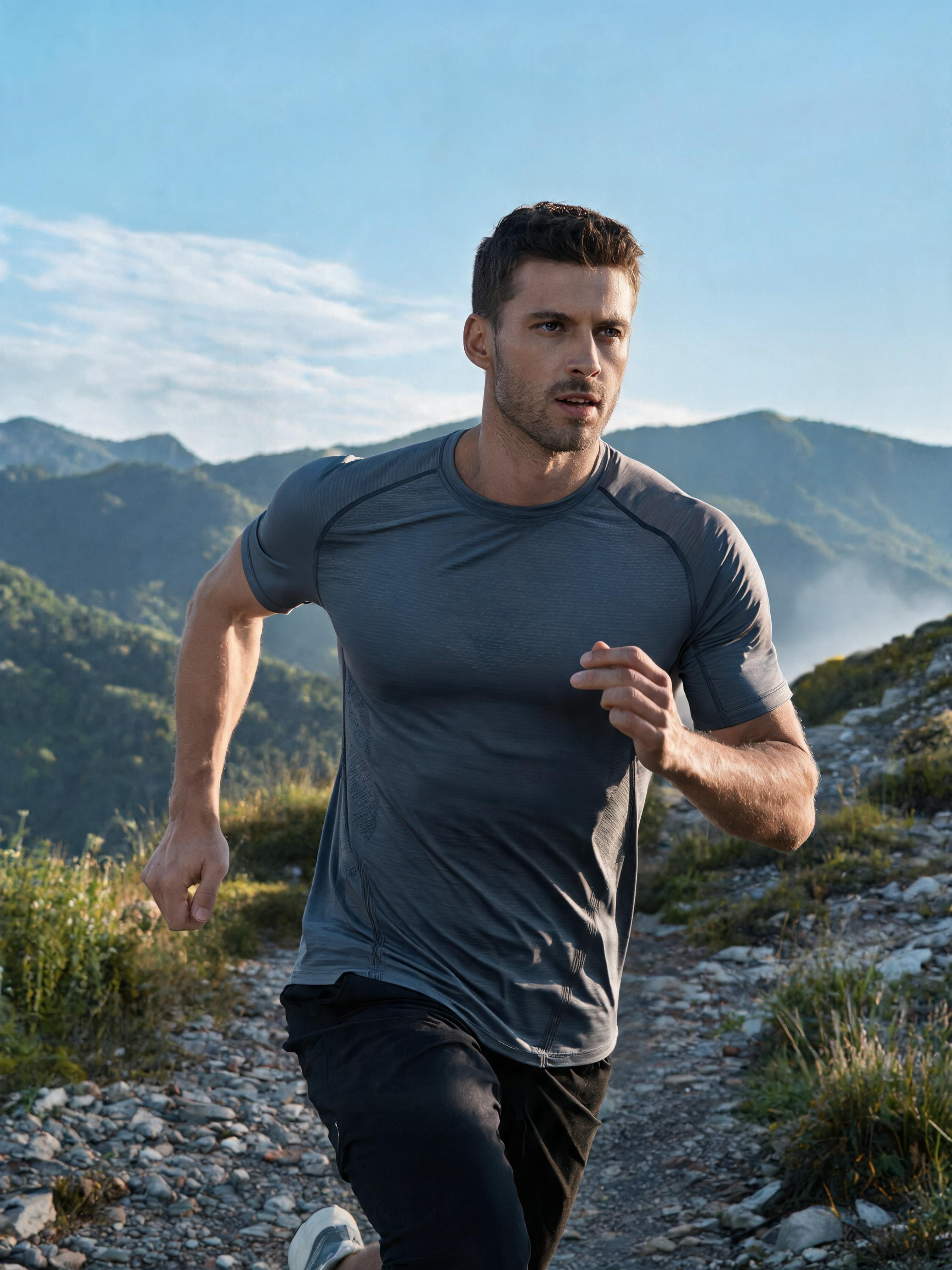 Quick-Dry Performance Tee — Cooling Stretch Short Sleeve