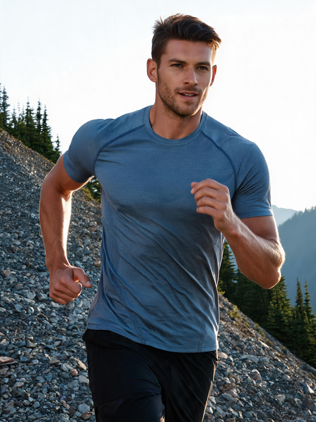Quick-Dry Performance Tee — Cooling Stretch Short Sleeve