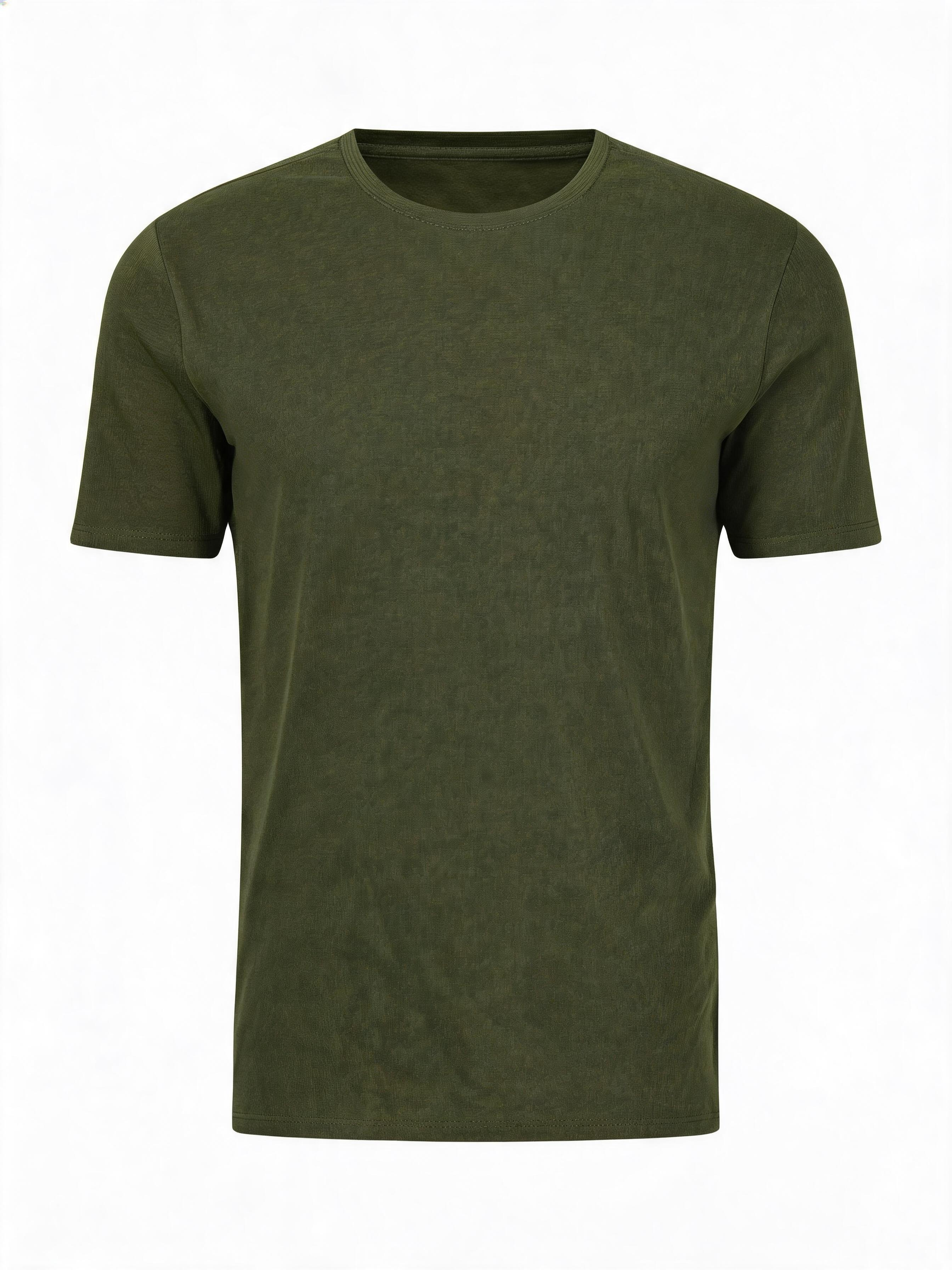 Quick-Dry Crew Tee — Breathable Performance Short Sleeve