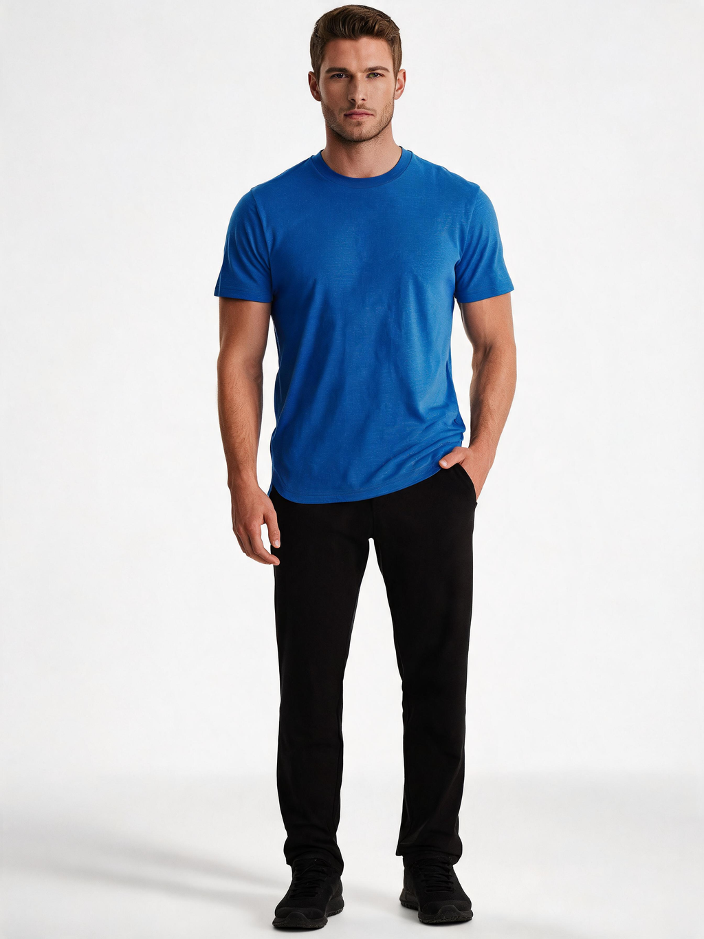 Quick-Dry Crew Tee — Breathable Performance Short Sleeve