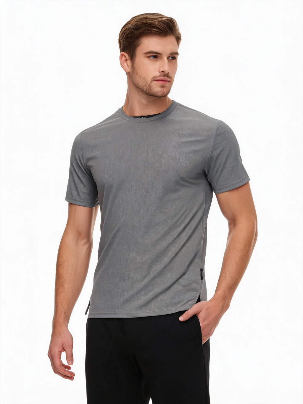 Quick-Dry Crew Tee — Breathable Performance Short Sleeve