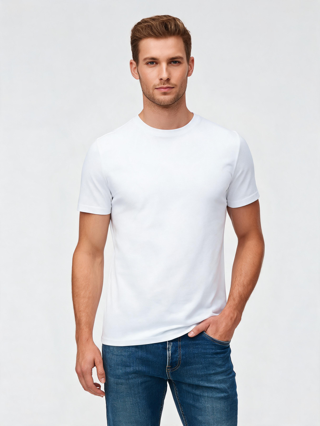 Quick-Dry Crew Tee — Breathable Performance Short Sleeve