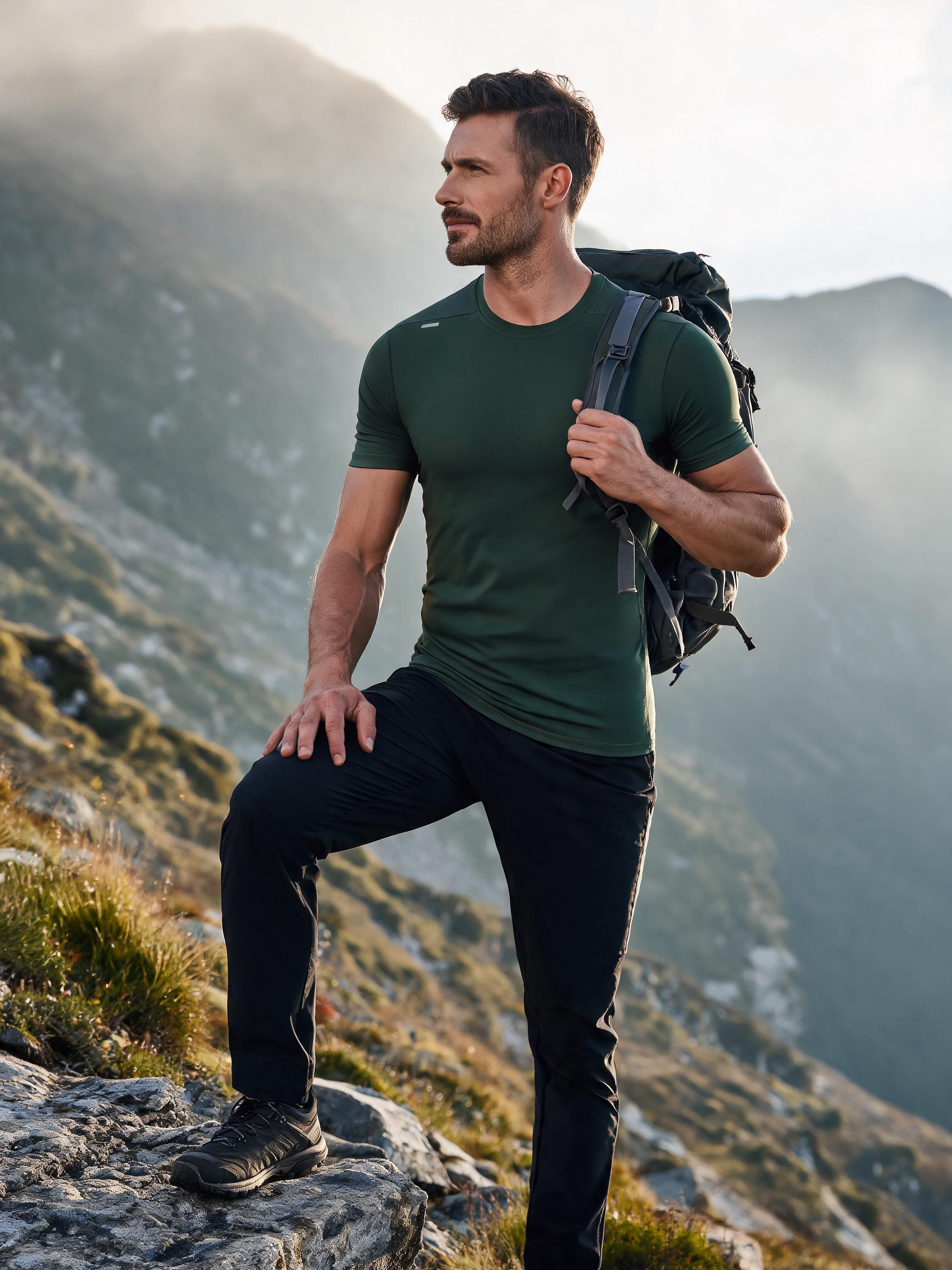 Quick-Dry Training Tee — Breathable Athletic Short Sleeve