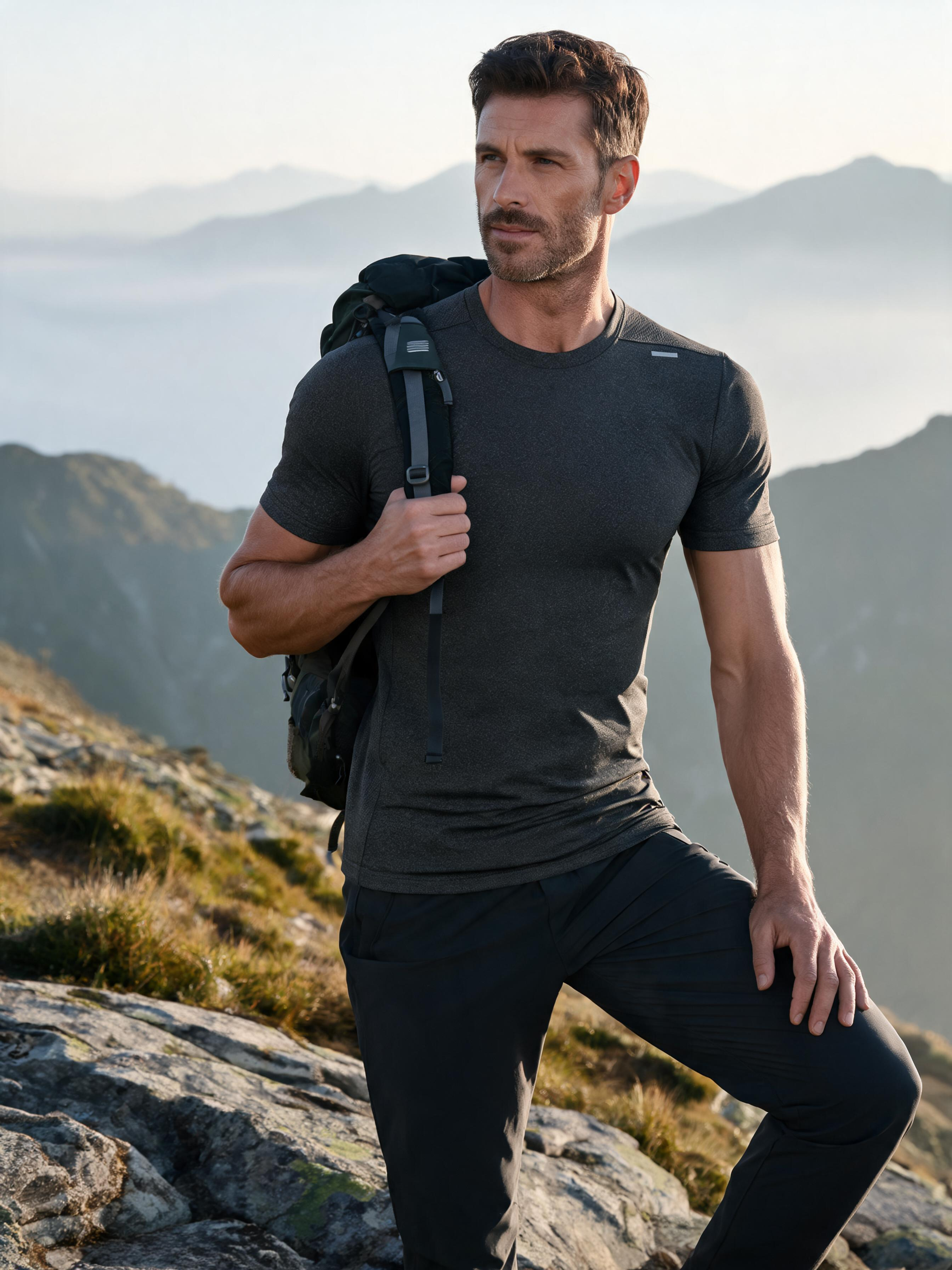 Quick-Dry Training Tee — Breathable Athletic Short Sleeve
