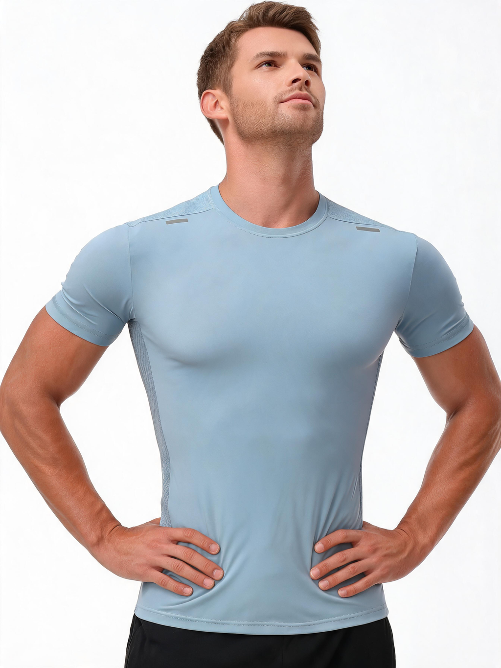 Quick-Dry Training Tee — Breathable Athletic Short Sleeve