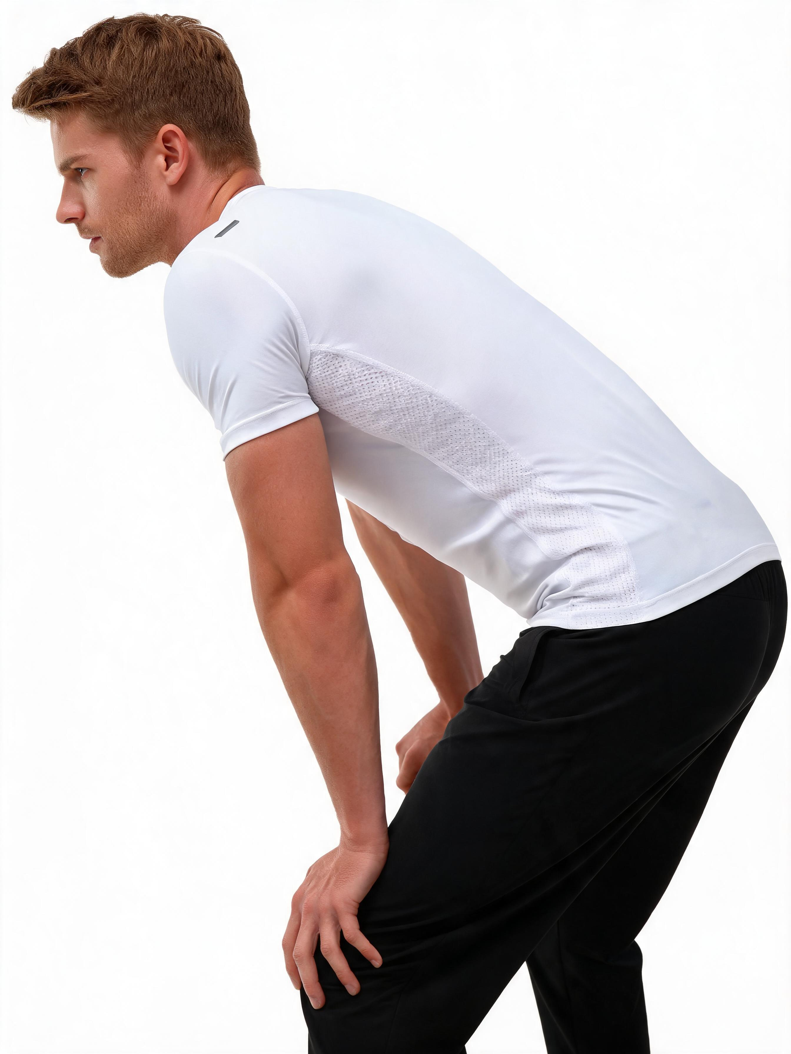 Quick-Dry Training Tee — Breathable Athletic Short Sleeve