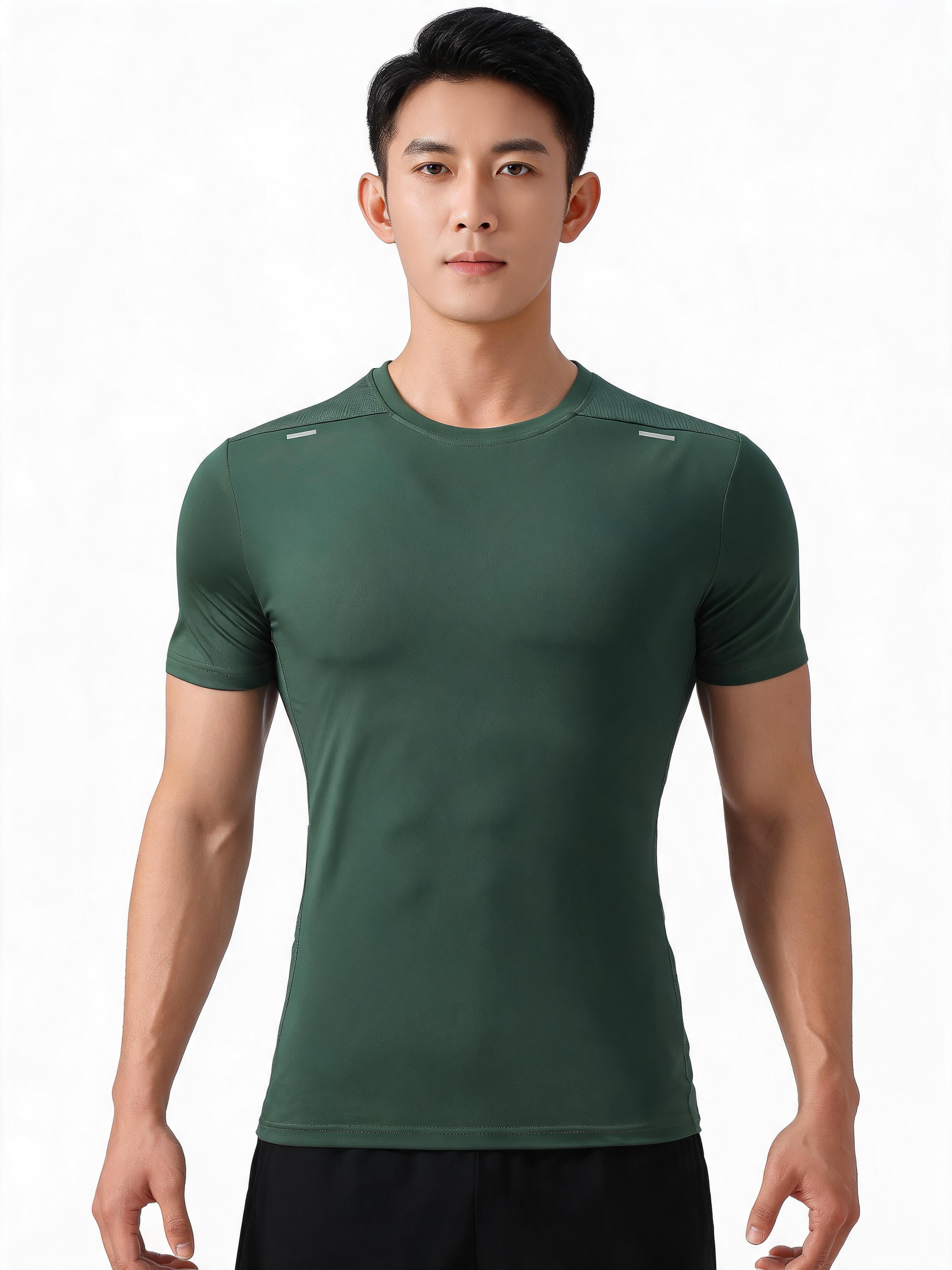 Quick-Dry Training Tee — Breathable Athletic Short Sleeve