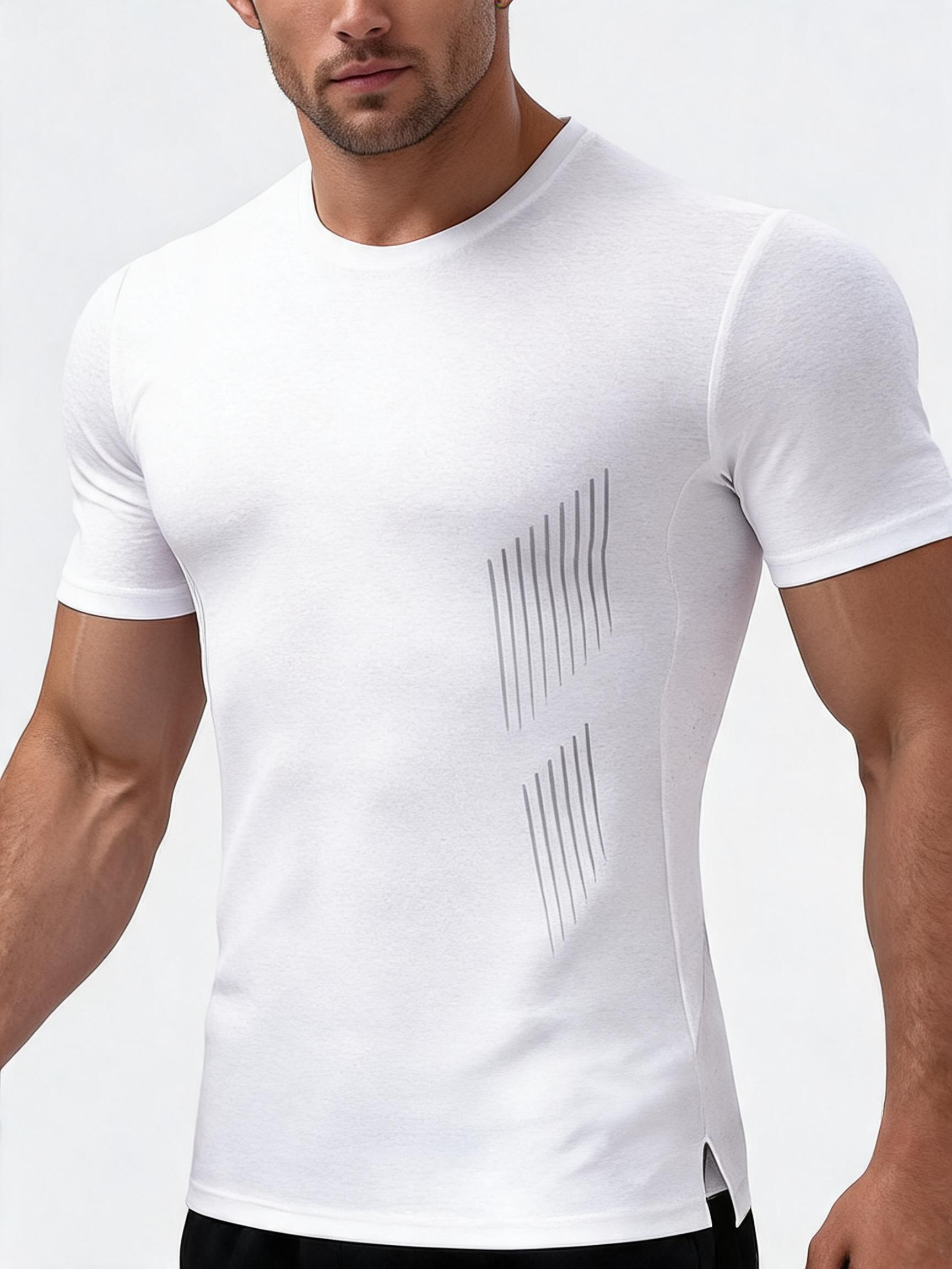 Outdoor Quick-Dry Tee — Breathable Muscle Training Short Sleeve