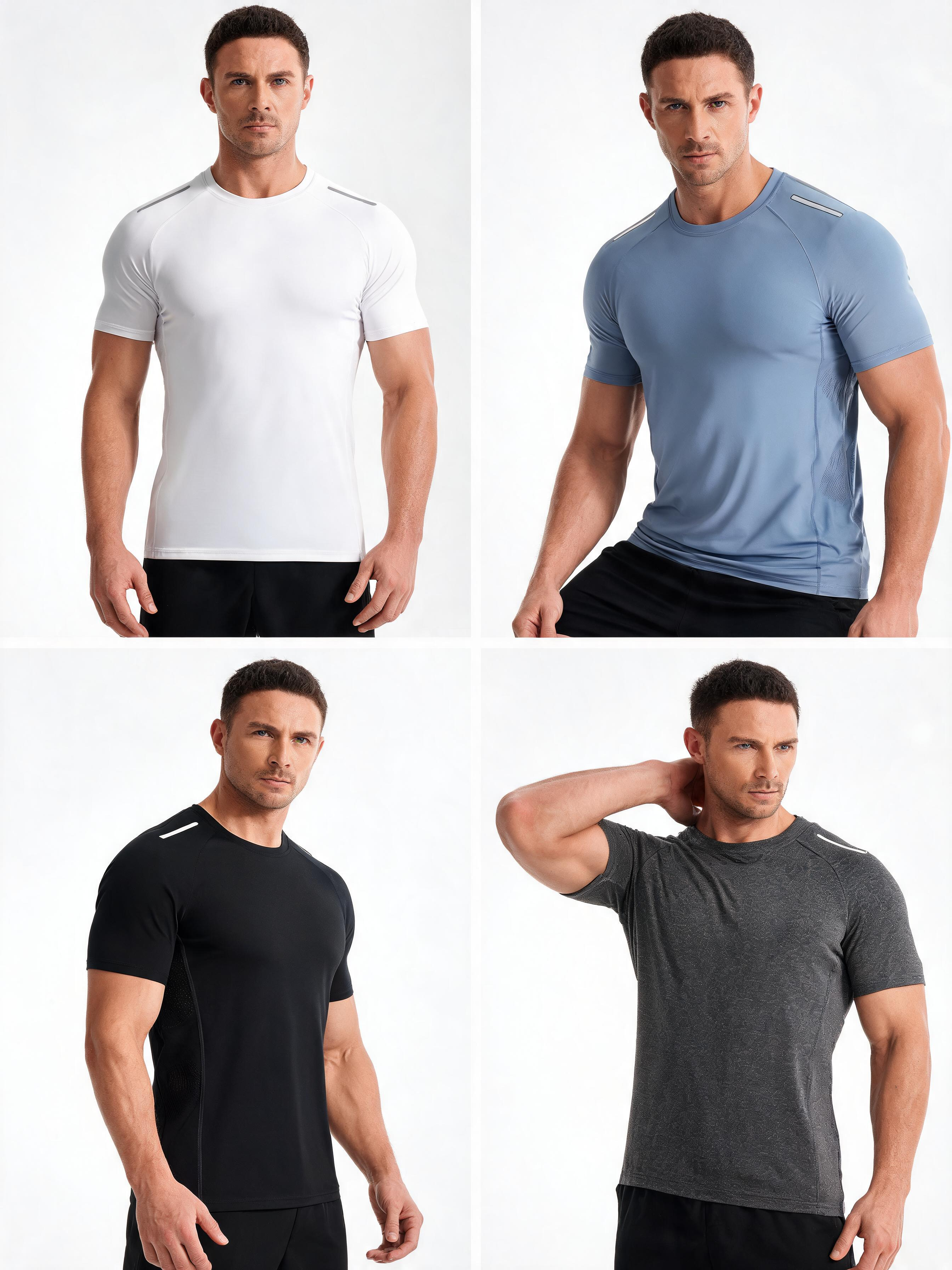 Outdoor Quick-Dry Tee — Breathable Sport Short Sleeve