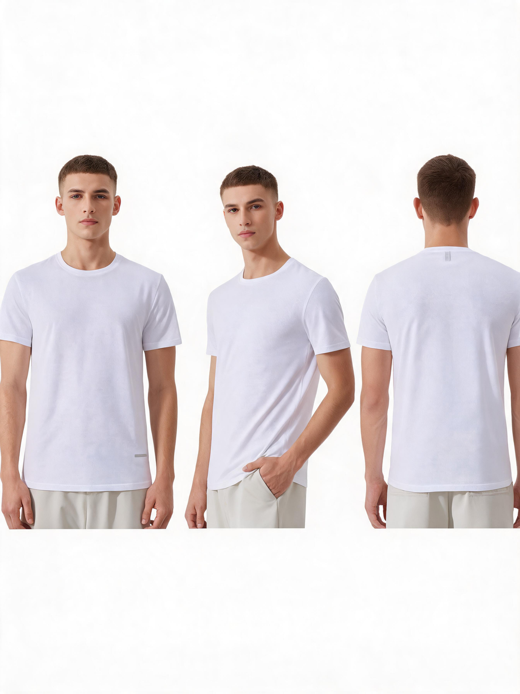 Men's Quick-Dry Crew-Neck Running Tee