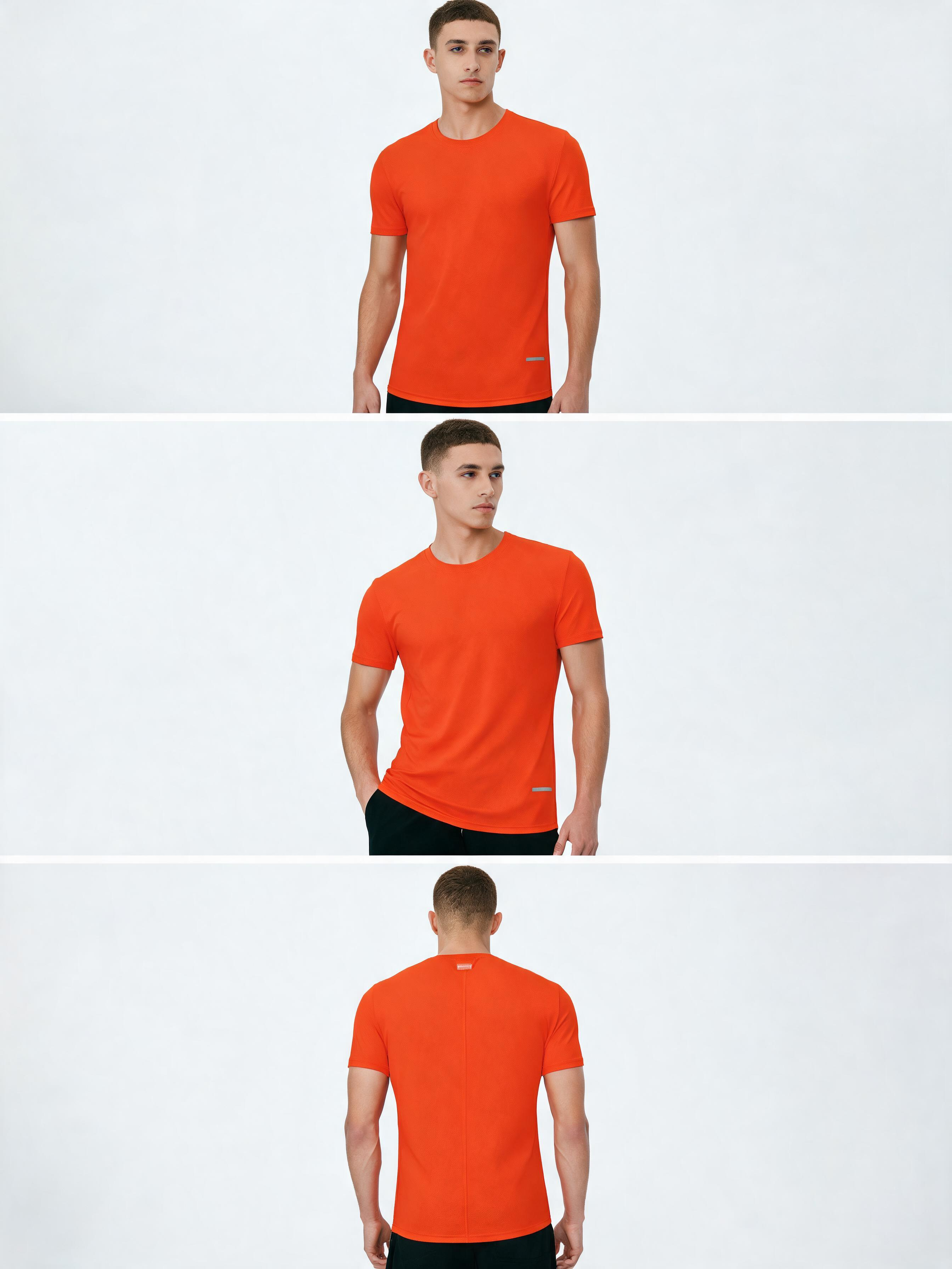 Men's Quick-Dry Crew-Neck Running Tee