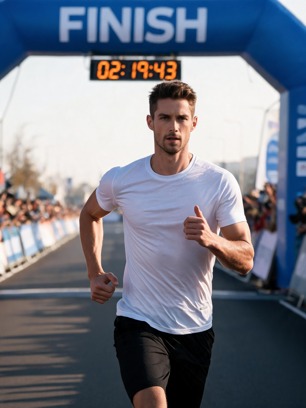 Men's Quick-Dry Crew-Neck Running Tee