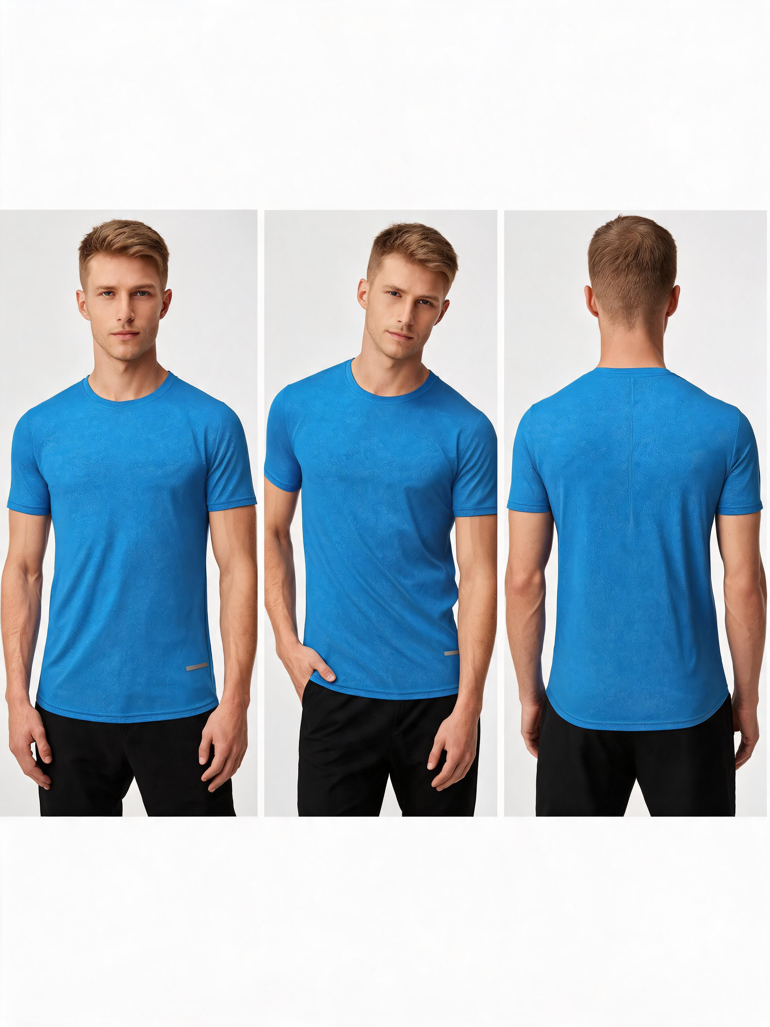 Men's Quick-Dry Crew-Neck Running Tee