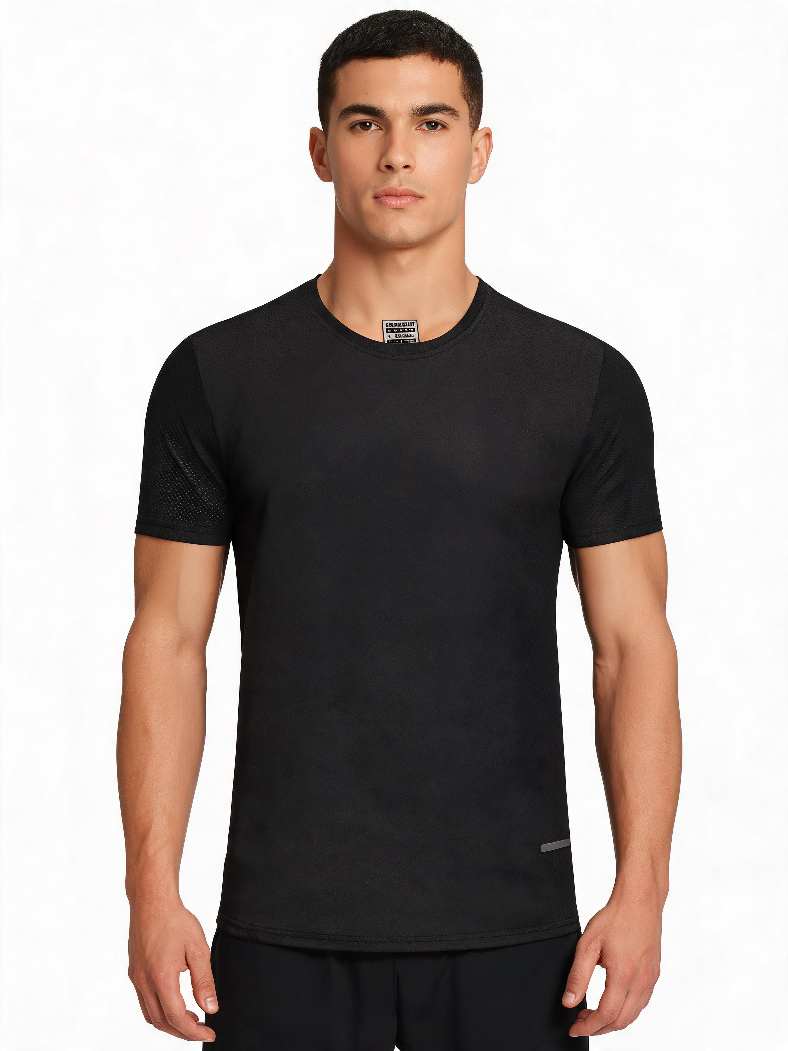 Men's Quick-Dry Crew-Neck Running Tee