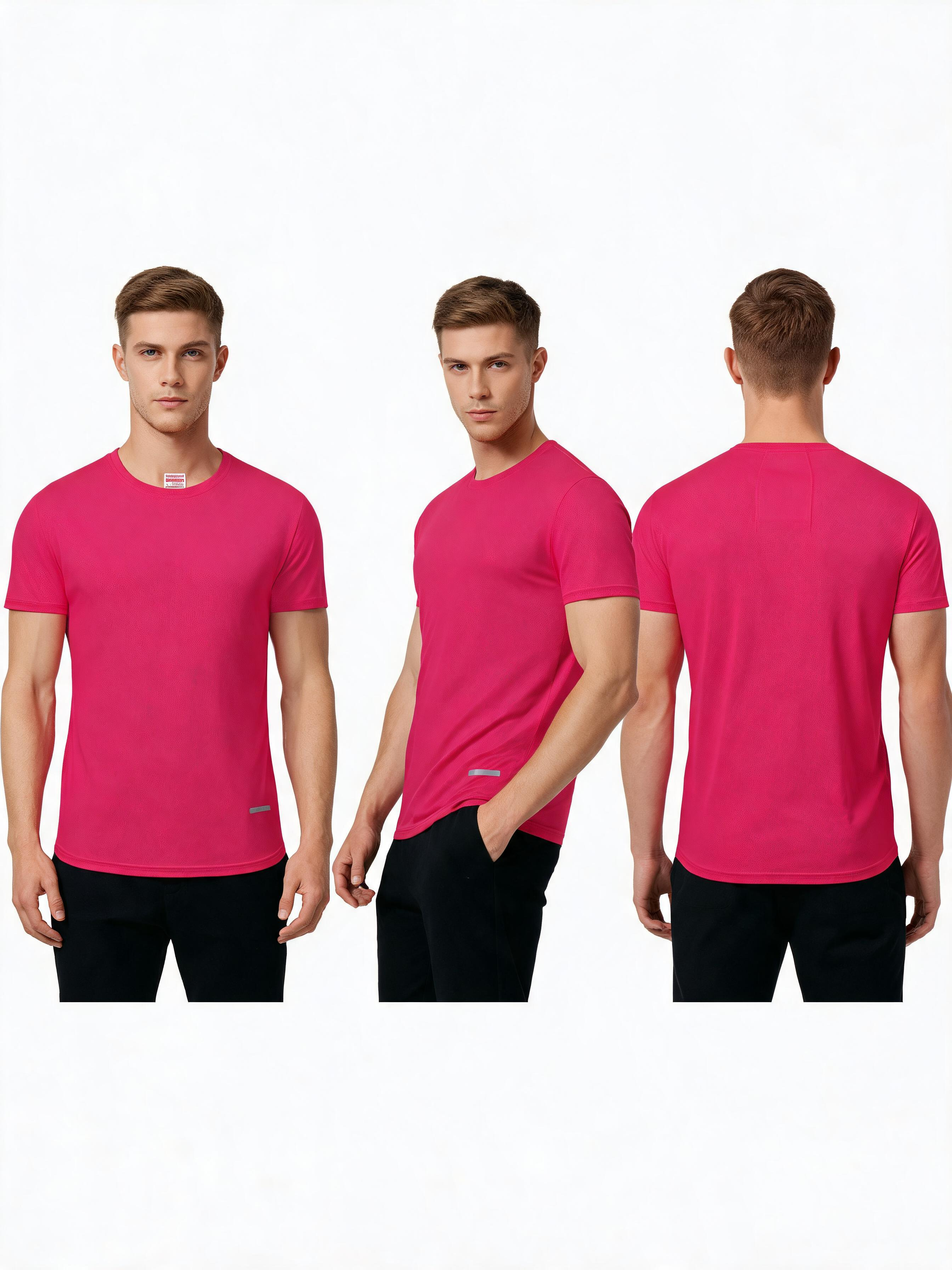 Men's Quick-Dry Crew-Neck Running Tee