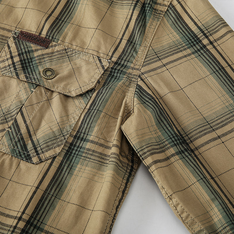 FREDD MARSHALL FREDD MARSHALL Men's Lightweight Tactical Shirt - Quick Dry  - men's outdoor shirt, view 6