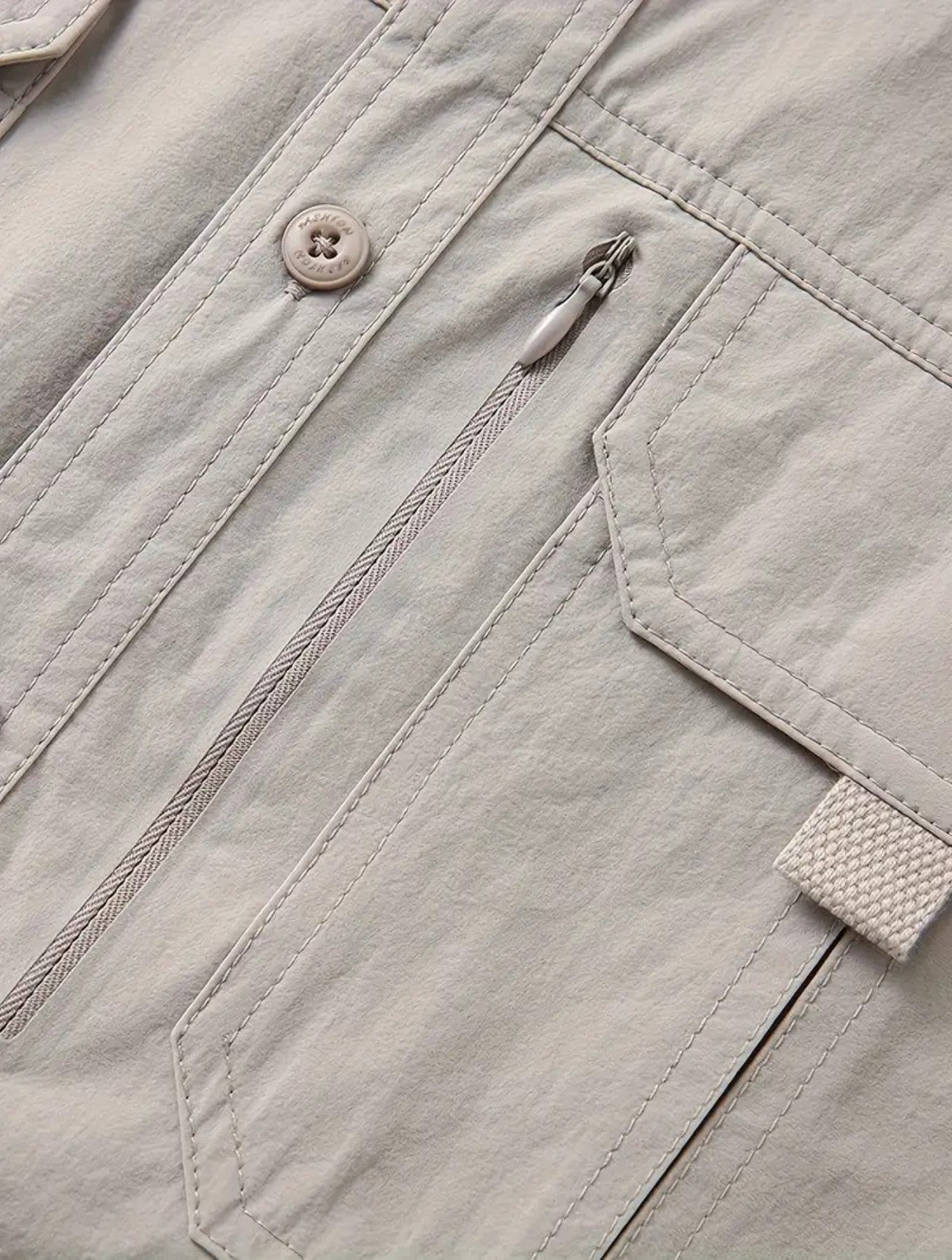 FREDD MARSHALL Men's Quick-Dry Long-Sleeve Utility Shirt — view 5