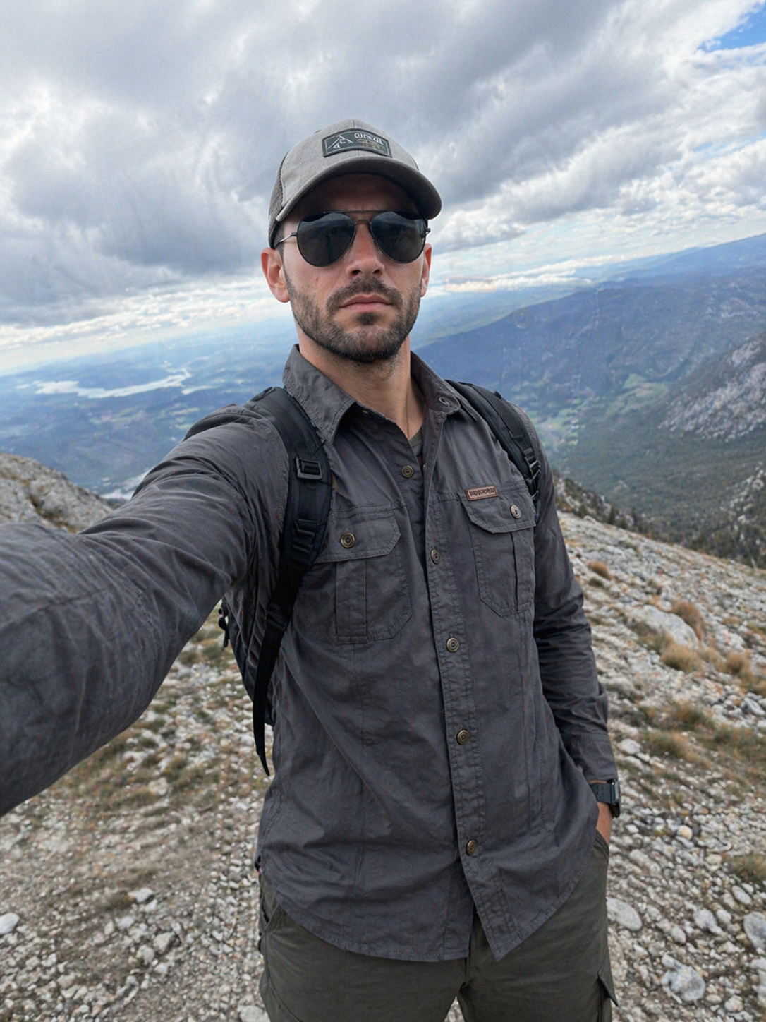 FREDD MARSHALL Men's Tactical Outdoor Shirt — Military Style, Hiking, Workwear