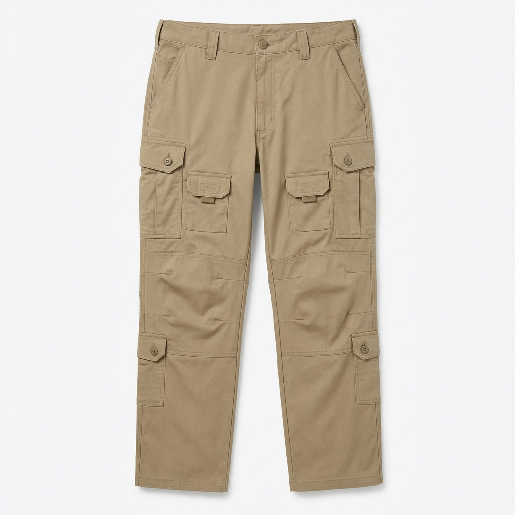 FREDD MARSHALL Men's Tactical Ripstop Cargo Pants — Waterproof EDC Work Trousers — 视图 4